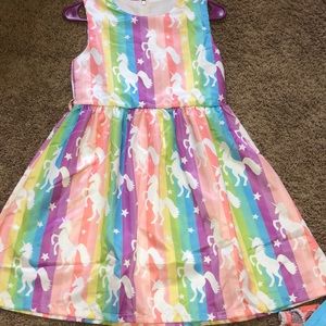 Slik Rainbow unicorn dress